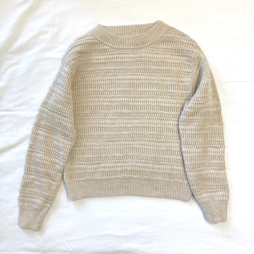 Universal Thread Cream Beige Knit Sweater